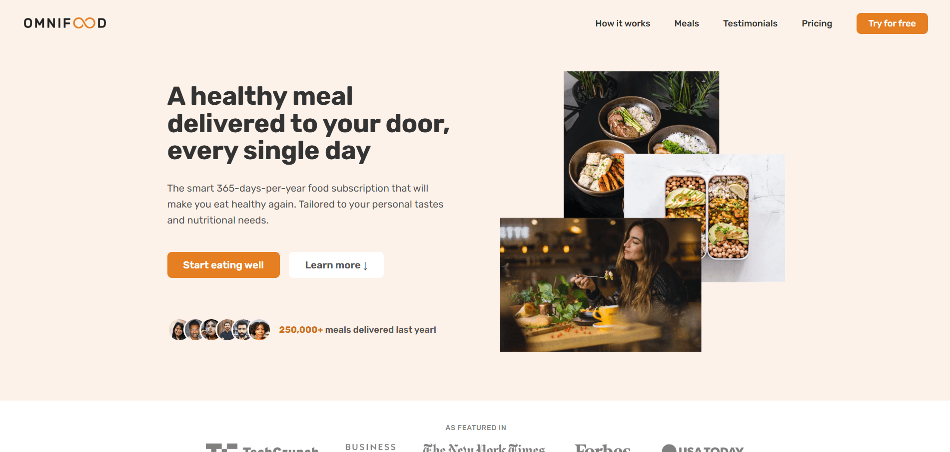 Omnifood Landing
